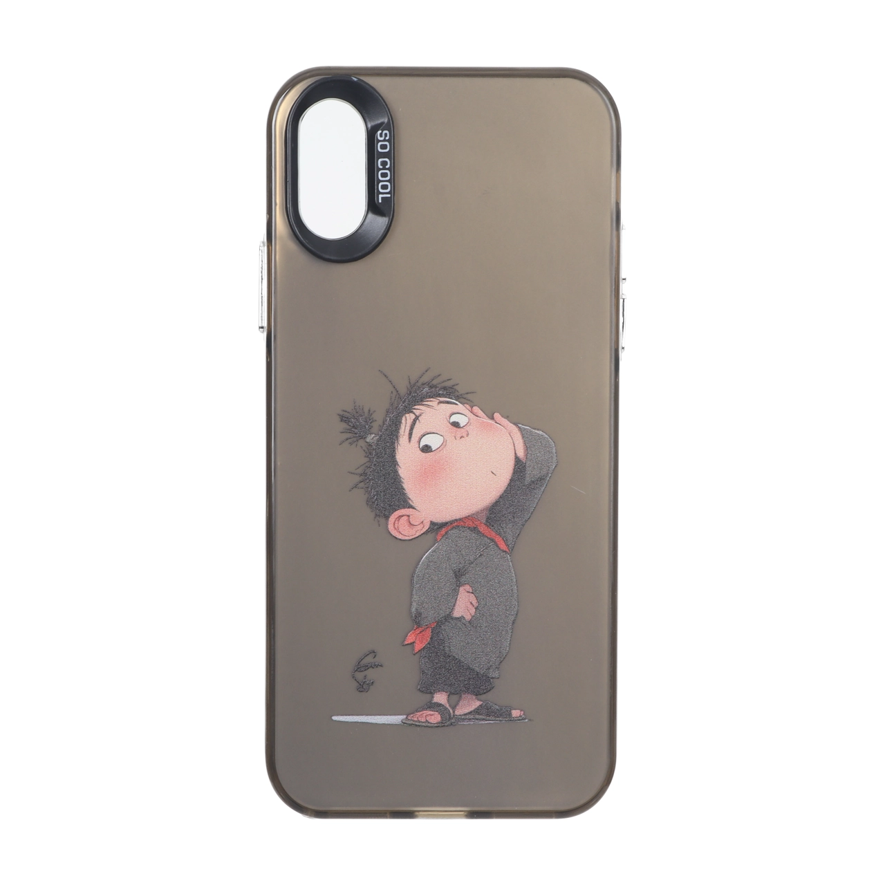 قاب SO COOL دودی cute مدل Apple iPhone X / iPhone XS - طرح 434 - اسپه کالا قاب SO COOL دودی cute مدل Apple iPhone X / iPhone XS - طرح 434 - تصویر 1