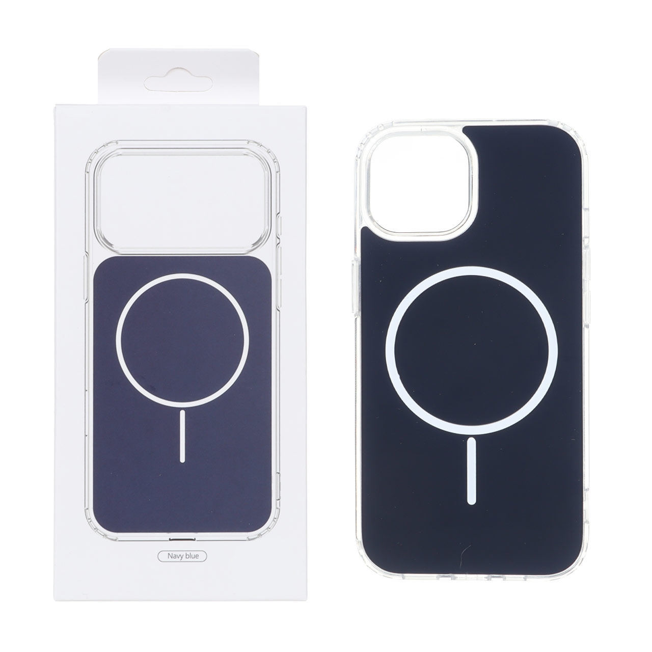 قاب پشت رنگی دور ژله ای با قابلیت شارژ MagSafe مدل Apple iPhone 15 / iPhone 14 / iPhone 13 - سرمه ای (پک دار) - اسپه کالا قاب پشت رنگی دور ژله ای با قابلیت شارژ MagSafe مدل Apple iPhone 15 / iPhone 14 / iPhone 13 - سرمه ای (پک دار) - تصویر 1