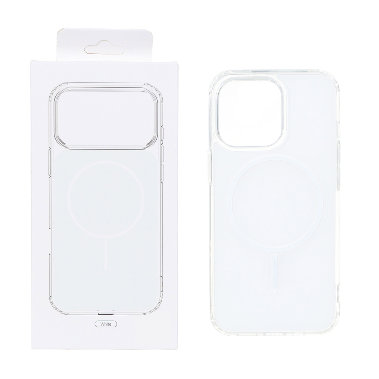 قاب پشت رنگی دور ژله ای با قابلیت شارژ MagSafe مدل Apple iPhone 14 Pro Max - سفید (پک دار) - اسپه کالا قاب پشت رنگی دور ژله ای با قابلیت شارژ MagSafe مدل Apple iPhone 14 Pro Max - سفید (پک دار) - تصویر 1