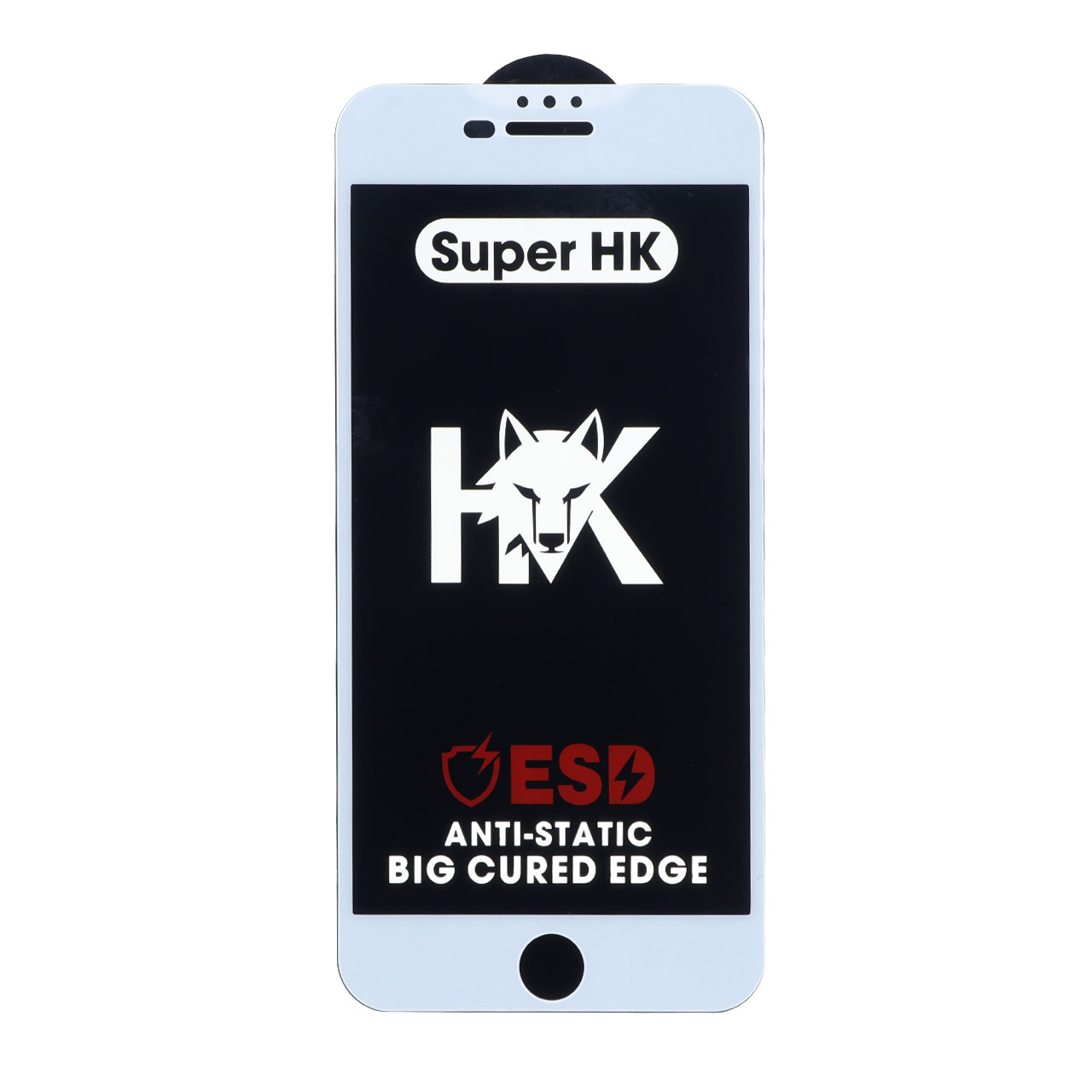 محافظ صفحه نمایش شیشه ای Full Cover ESD Anti Static - Super HK مدل Apple iPhone 6 Plus / iPhone 6S Plus / iPhone 7 Plus / iPhone 8 Plus - سفید - اسپه کالا محافظ صفحه نمایش شیشه ای Full Cover ESD Anti Static - Super HK مدل Apple iPhone 6 Plus / iPhone 6S Plus / iPhone 7 Plus / iPhone 8 Plus - سفید - تصویر 1