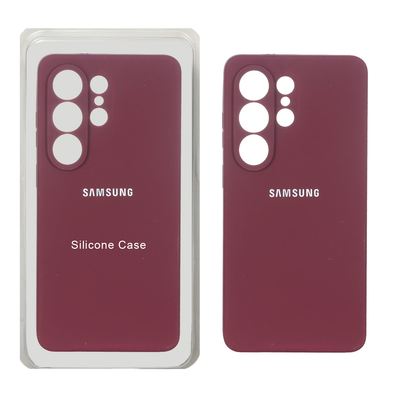 قاب سیلیکونی پاک کنی محافظ لنزدار اورجینال Samsung Galaxy S26 Ultra - زرشکی (پک دار) - اسپه کالا قاب سیلیکونی پاک کنی محافظ لنزدار اورجینال Samsung Galaxy S26 Ultra - زرشکی (پک دار) - تصویر 1