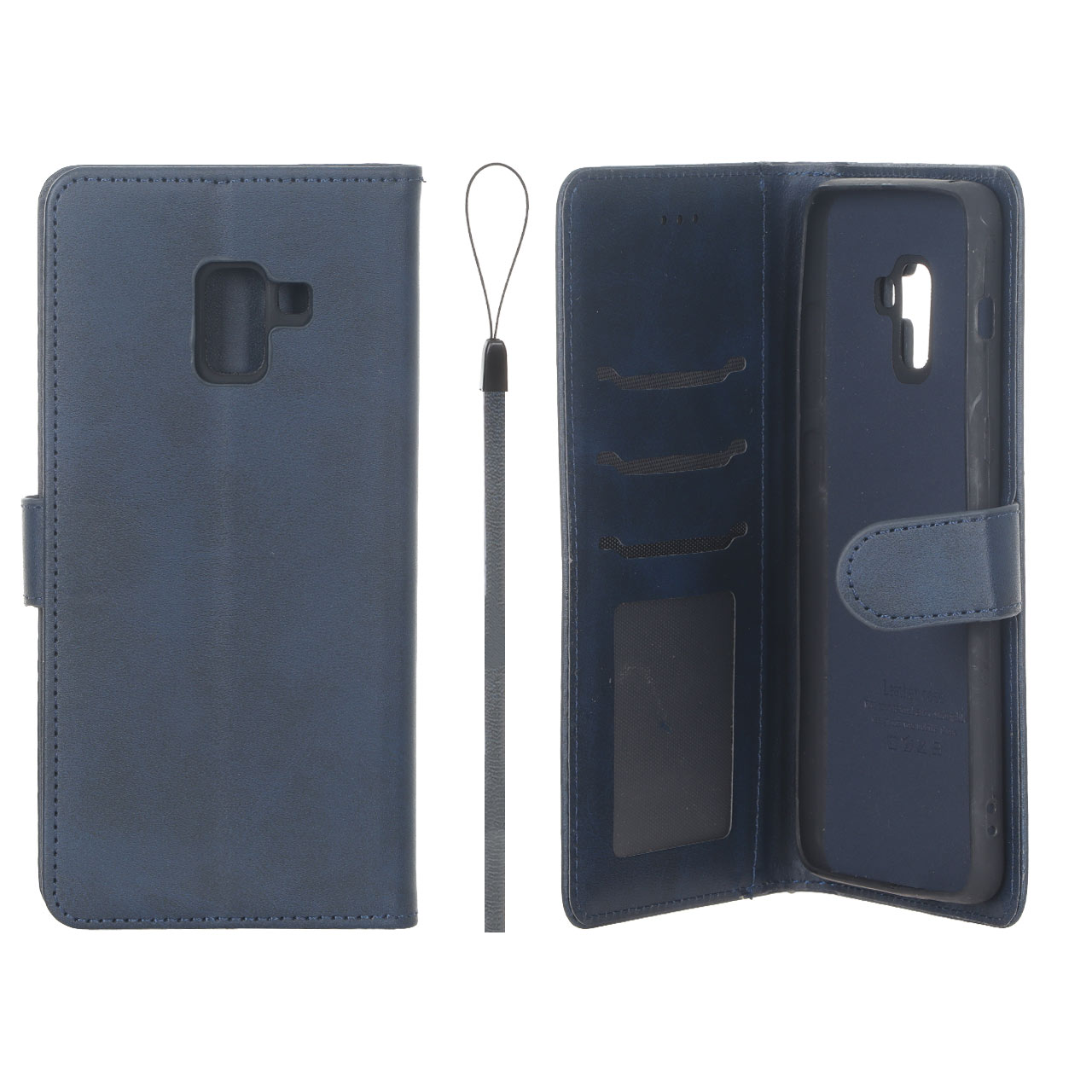 کیف موبایل مگنتی درجه یک داخل خز MNC Plus مدل Samsung Galaxy A8 Plus / A730 - سرمه ای - اسپه کالا کیف موبایل مگنتی درجه یک داخل خز MNC Plus مدل Samsung Galaxy A8 Plus / A730 - سرمه ای - تصویر 1