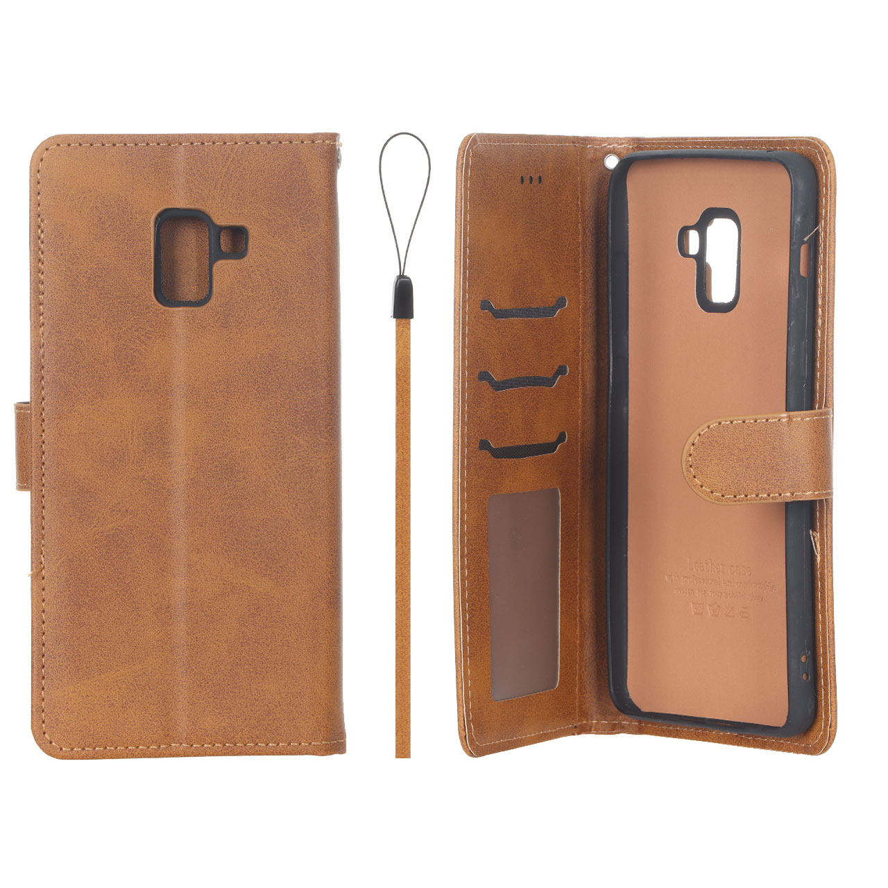کیف موبایل مگنتی درجه یک داخل خز MNC Plus مدل Samsung Galaxy A8 Plus / A730 - عسلی - اسپه کالا کیف موبایل مگنتی درجه یک داخل خز MNC Plus مدل Samsung Galaxy A8 Plus / A730 - عسلی - تصویر 1
