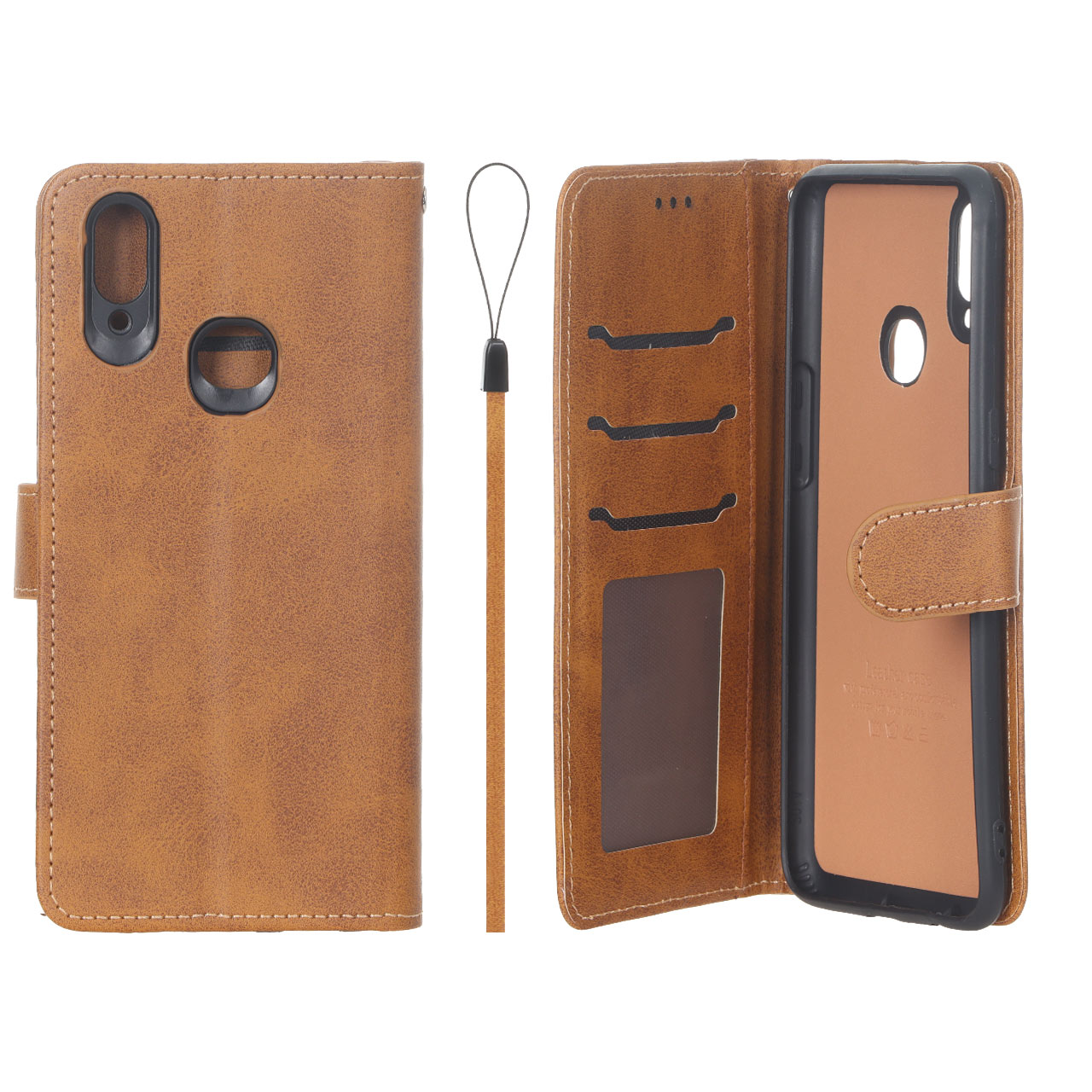 کیف موبایل مگنتی درجه یک داخل خز MNC Plus مدل Samsung Galaxy A10s - عسلی - اسپه کالا کیف موبایل مگنتی درجه یک داخل خز MNC Plus مدل Samsung Galaxy A10s - عسلی - تصویر 1