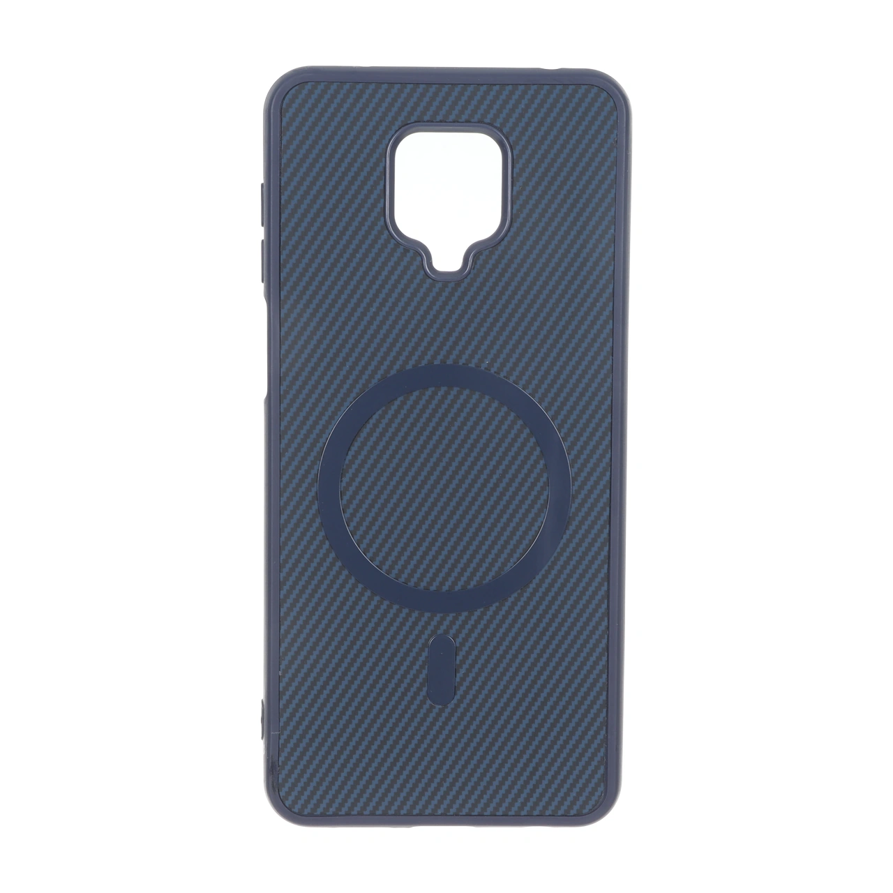4620472 قاب هاشور MagSafe فلزی Xiaomi Redmi Note 9S / Redmi Note 9 Pro / Redmi Note 9 Pro Max - سرمه ای - تصویر 1
