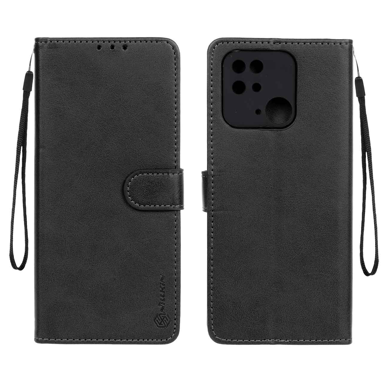 1015092 کیف موبایل مگنتی Nillkin مدل Xiaomi Redmi 10C / Redmi 10 Power / Poco C40 - مشکی - تصویر 1