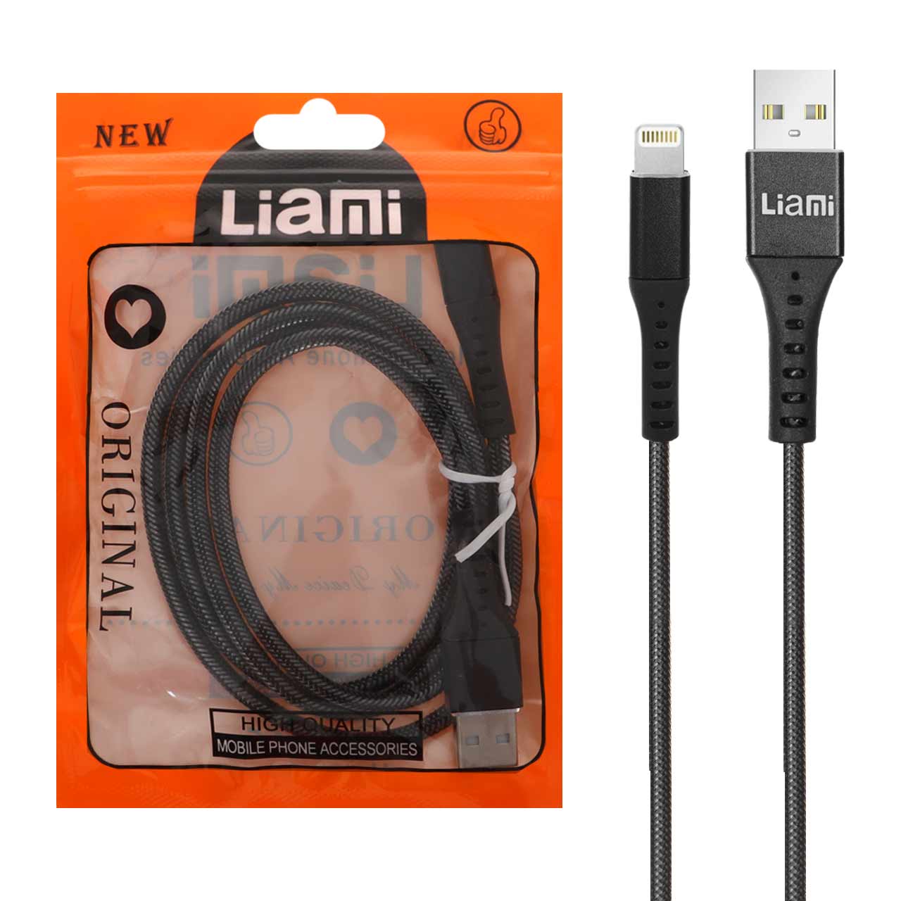 1523712 کابل شارژ فست آیفون Liami - مشکی (گارانتی شش ماهه شرکتی) - تصویر 1