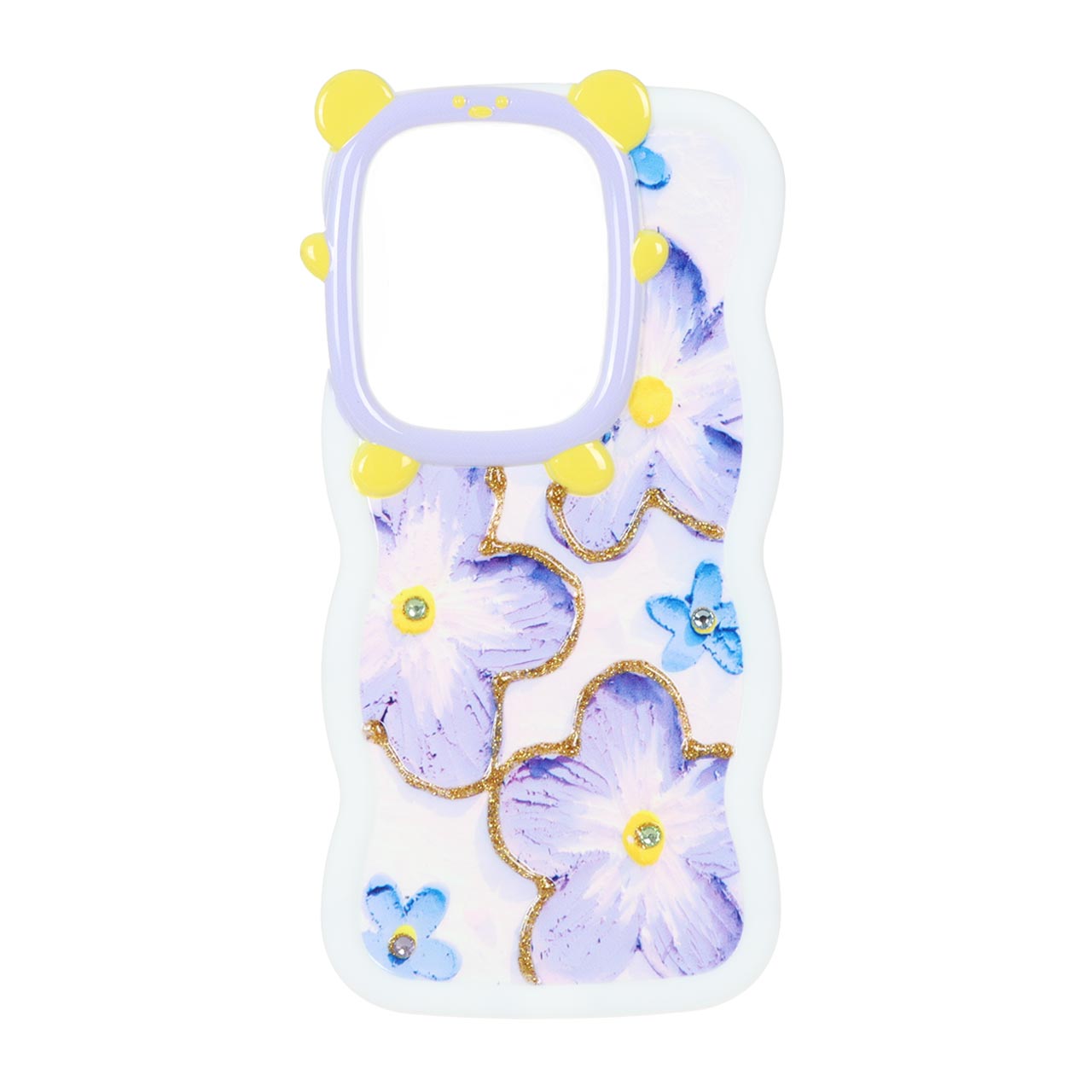 1530034 قاب کنگره ای اکلیلی محافظ لنز عروسکی Xiaomi Redmi Note 14S / Note 13 Pro 4G / Poco M6 Pro 4G - طرح 18 - تصویر 1