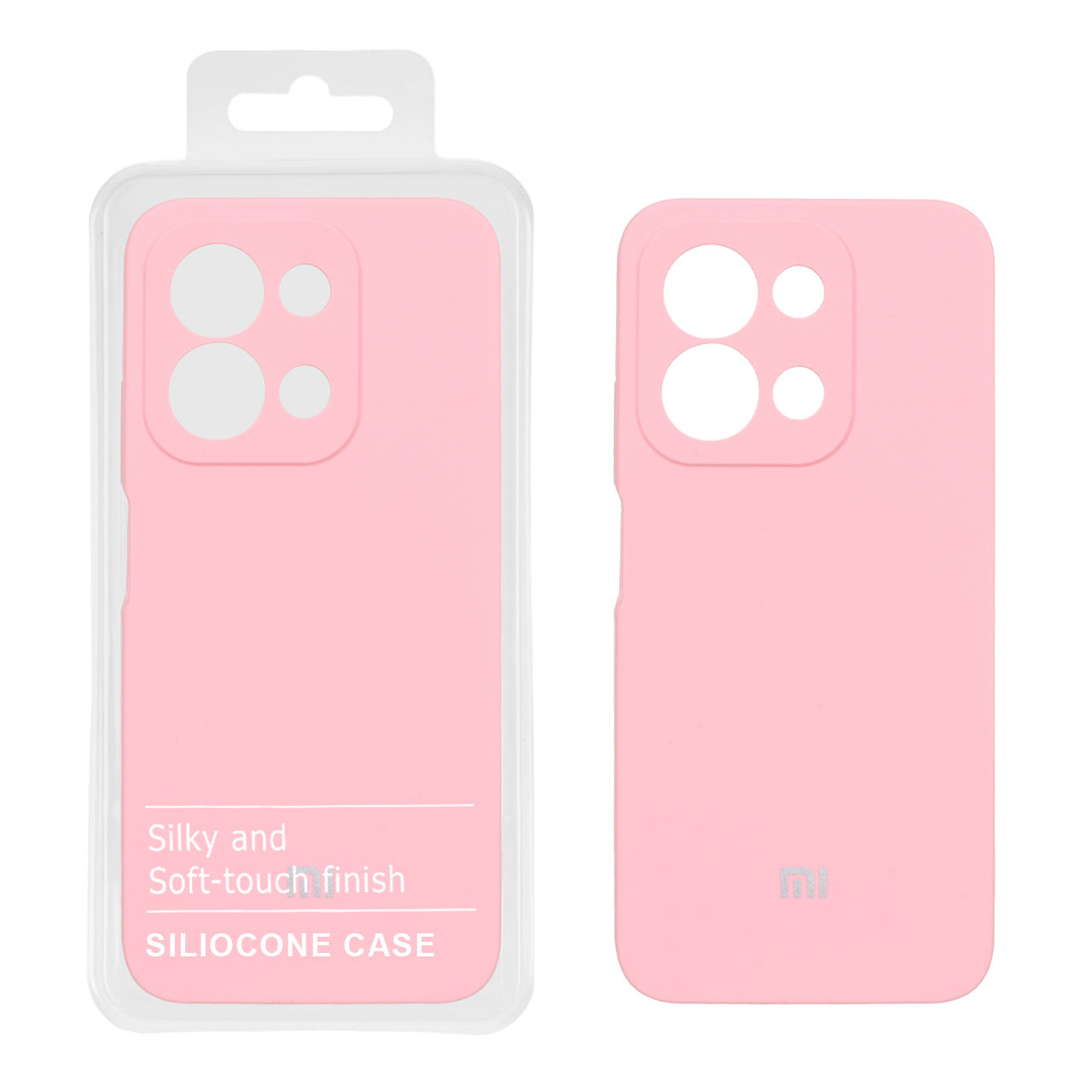 1564806 قاب سیلیکونی پاک کنی اورجینال درجه یک نسخه گلوبال Xiaomi Redmi 15C / Poco C85 - صورتی (پک دار) - تصویر 1
