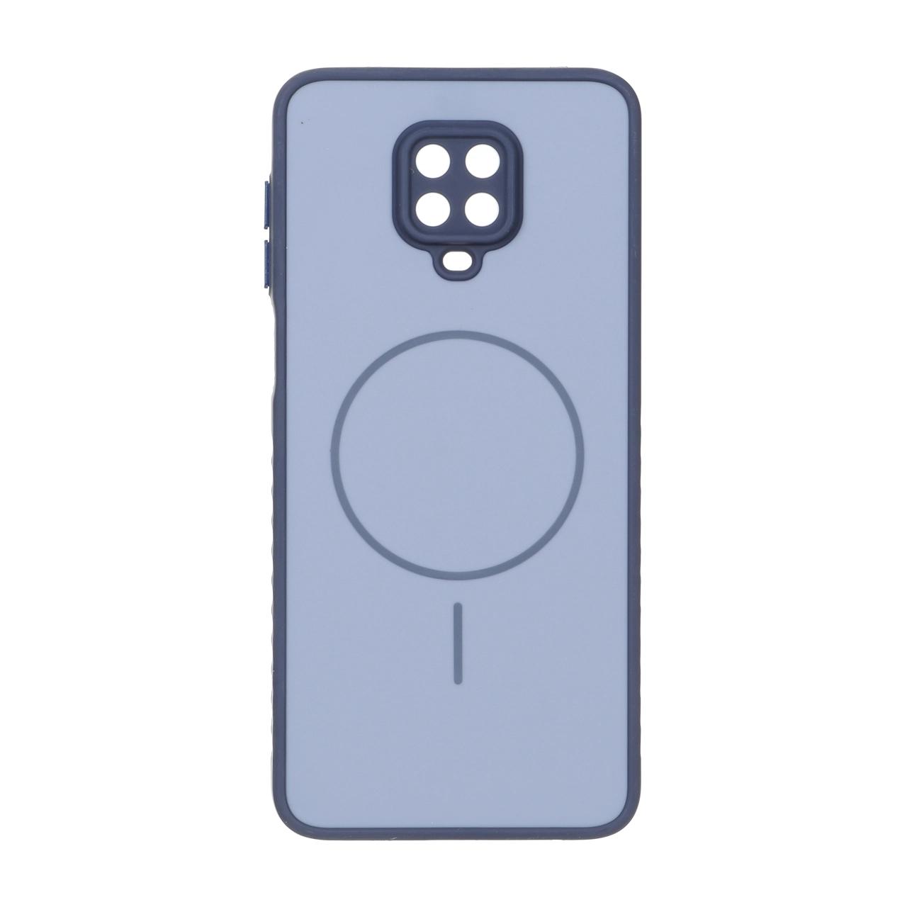 1694662 قاب Soft طرح مگ سیف محافظ لنزدار Xiaomi Redmi Note 9S / Redmi Note 9 Pro / Redmi Note 9 Pro Max - آبی - تصویر 1