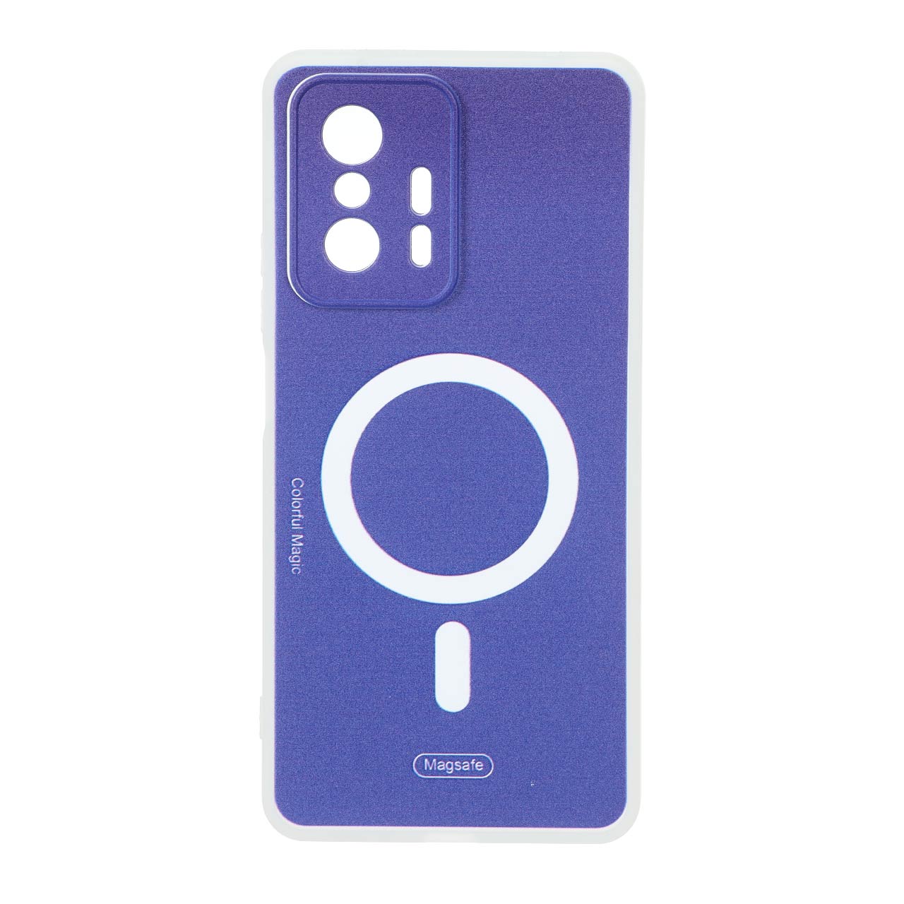 1707772 قاب Colorful Magic طرح مگ سیف محافظ لنزدار Xiaomi Mi 11T / Mi 11T Pro - آبی کاربنی - تصویر 1