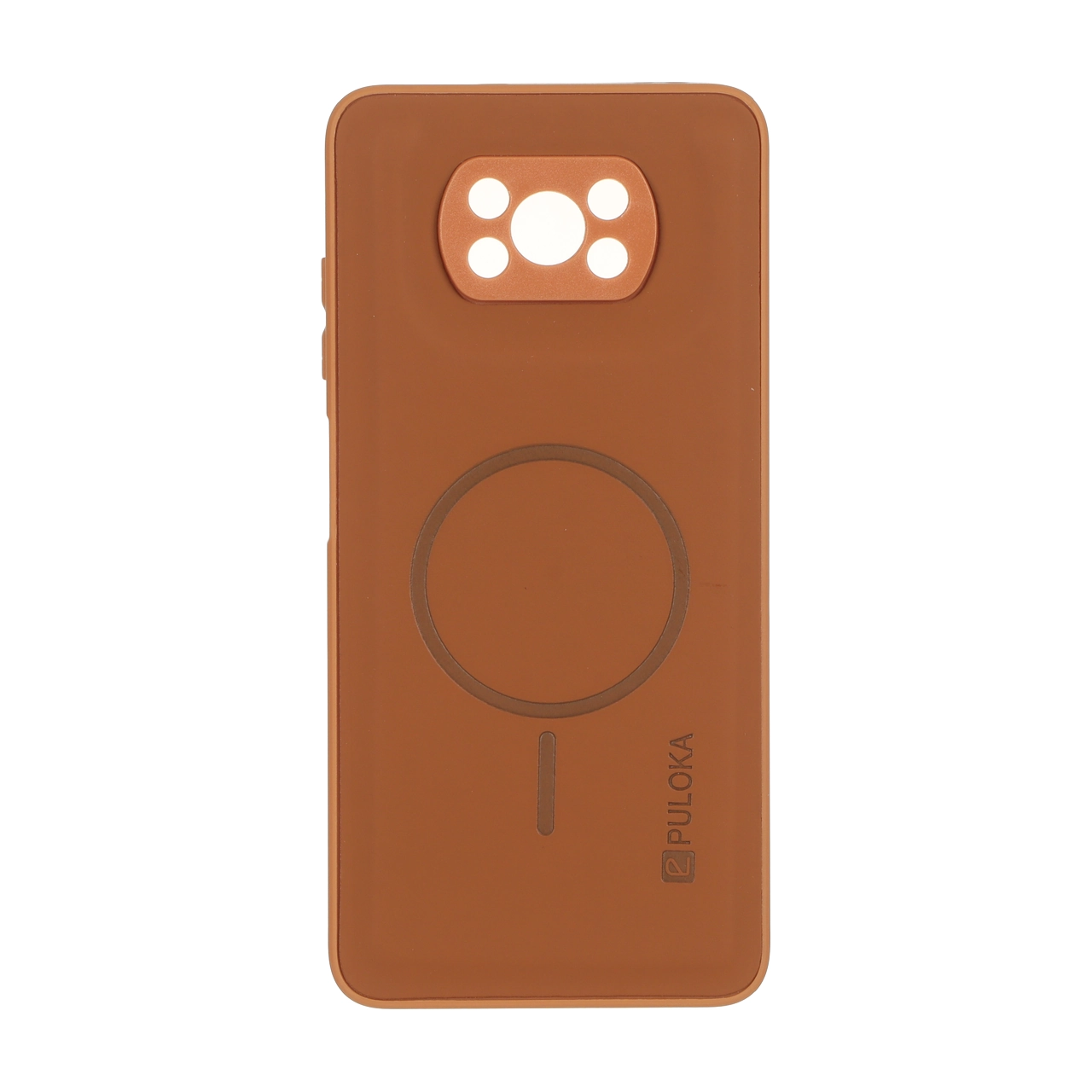 4639858 قاب Puloka جیر طرح مگ سیف Slim محافظ لنزدار Xiaomi Poco X3 / Poco X3 Pro / Poco X3 NFC - قهوه ای روشن - تصویر 1