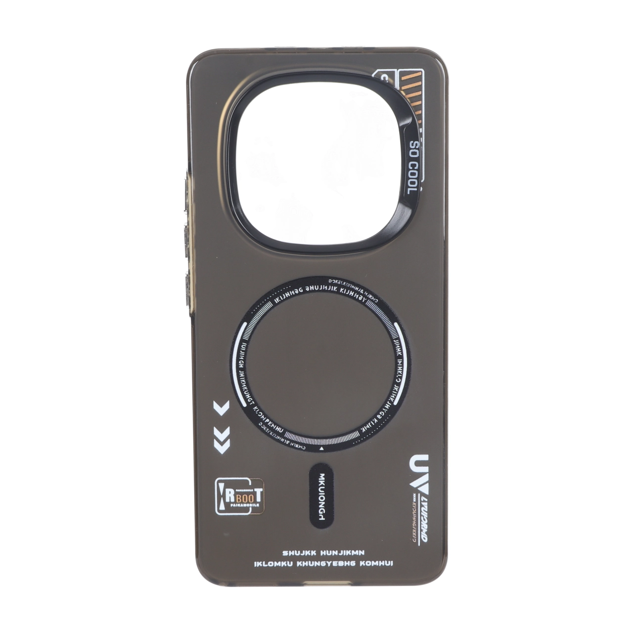 4643182 قاب SO COOL طرح مگ سیف RT مدل Xiaomi Redmi Note 15 / Poco M8 5G - مشکی - تصویر 1