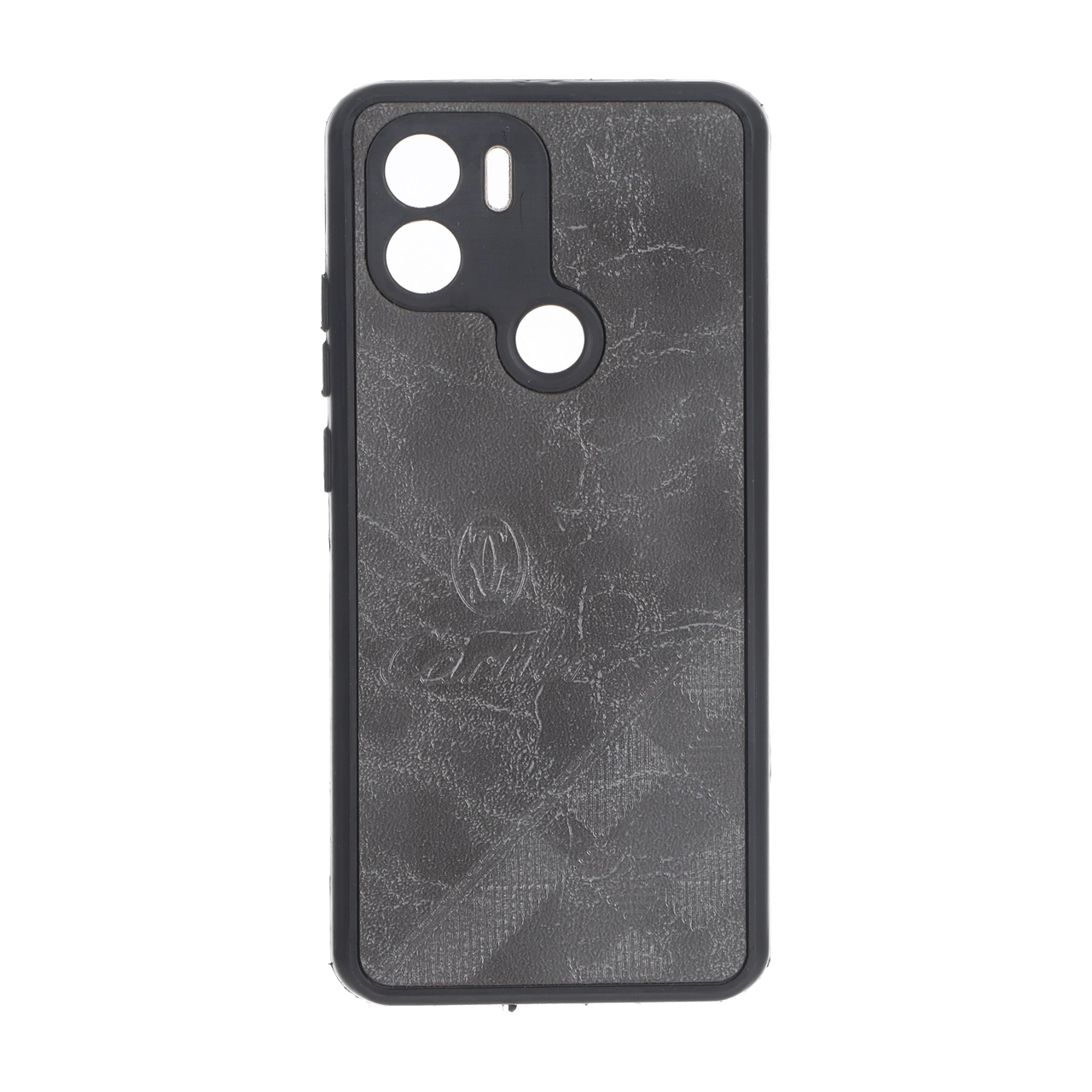 4645024 قاب طرح چرم Cartier محافظ لنزدار Xiaomi Redmi A1 Plus / Redmi A2 Plus - خاکستری - تصویر 1