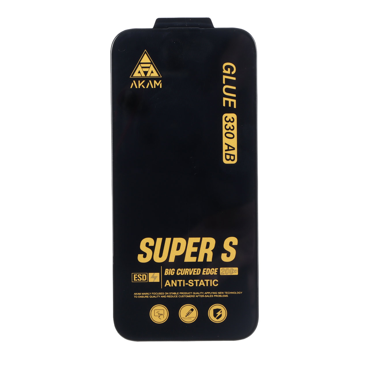 4645922 محافظ صفحه نمایش شیشه ای Full Cover Super S AKAM با چسب 330 مدل Honor 600 / Honor 600 Pro - تصویر 1