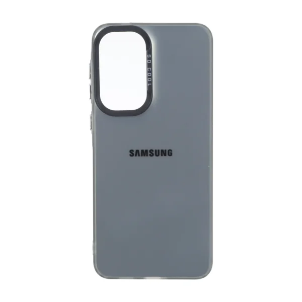 قاب SO COOL لوگودار Samsung Galaxy A57 - خاکستری