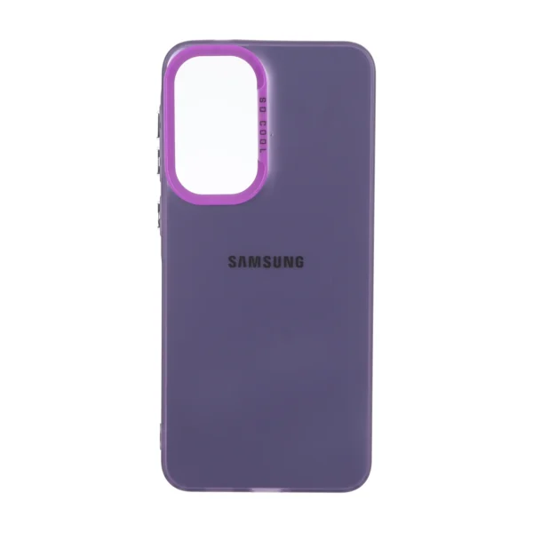 قاب SO COOL لوگودار Samsung Galaxy A57 - بنفش