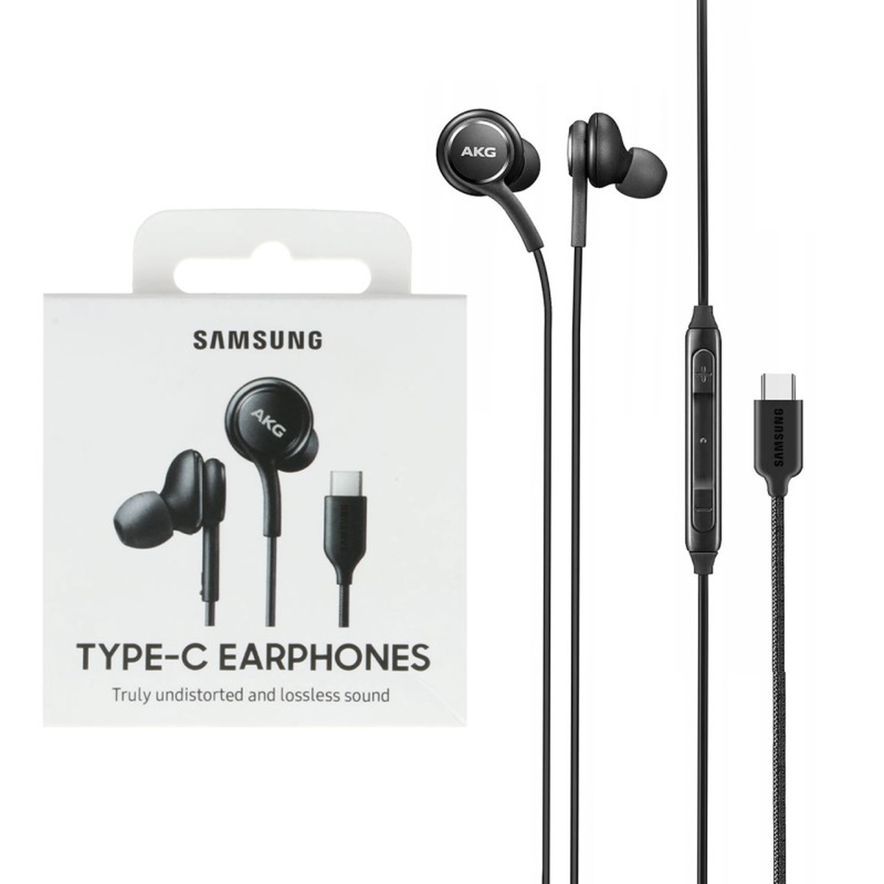 4647732 هندزفری باسیم Samsung Type-C مدل AKG EO-IC100 S23 - مشکی (گارانتی شش ماهه نیکان همراه) - تصویر 1