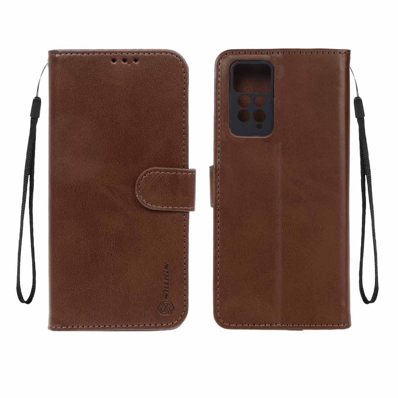 853720 کیف موبایل مگنتی Nillkin مدل Xiaomi Redmi Note 12 Pro 4G / Redmi Note 11 Pro - قهوه ای - تصویر 1