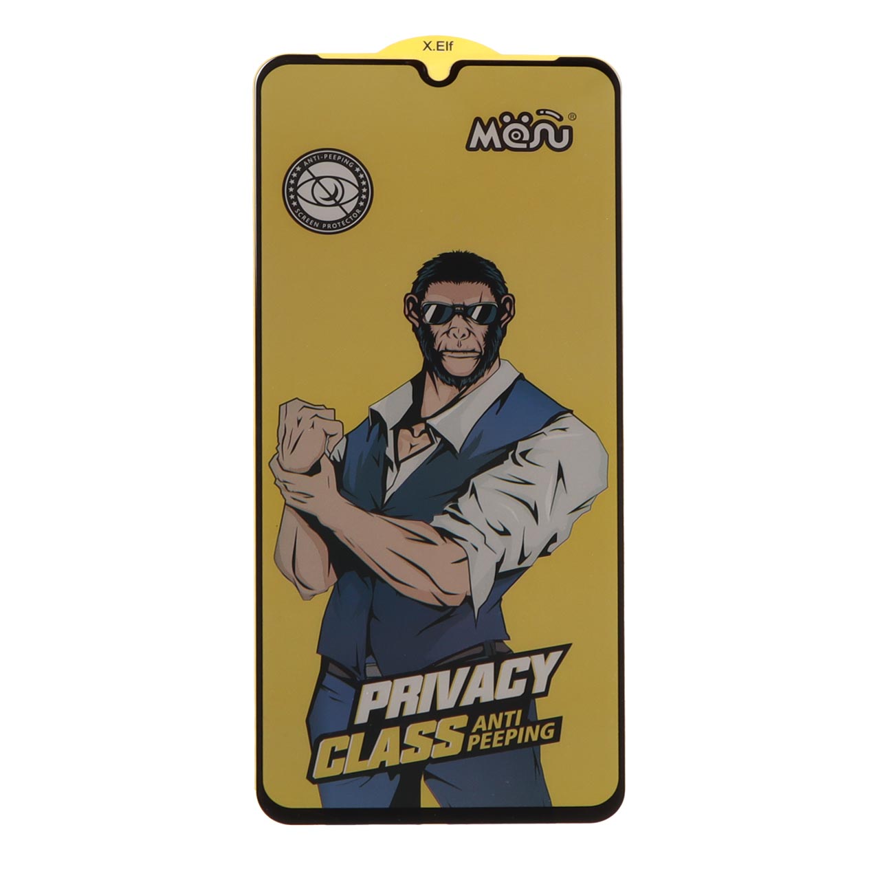 1453476 محافظ صفحه نمایش شیشه ای Full Cover Privacy Anti Peeping مدل Samsung Galaxy A07 / A06 / A05 / Xiaomi Redmi 13C / Poco C65 / Poco M6 5G / Honor X7 / X7A / Realme C51 / Realme C53 - تصویر 1