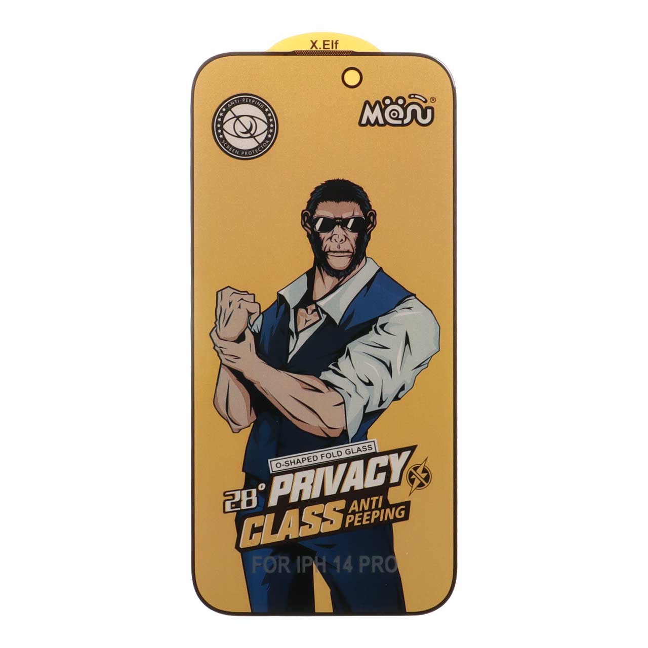 1453480 محافظ صفحه نمایش شیشه ای Full Cover Privacy Anti Peeping مدل Apple iPhone 16 / iPhone 15 / iPhone 14 Pro - تصویر 1